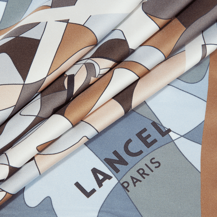 Lancel Carré 90 Motif Puzzle