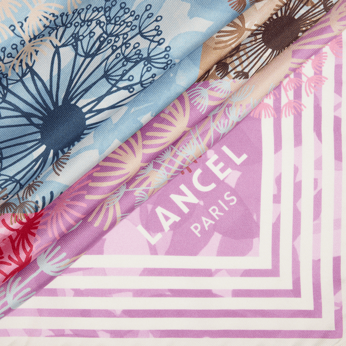 Lancel CARRE 90 QUADRI FIREWORKS PATTERN