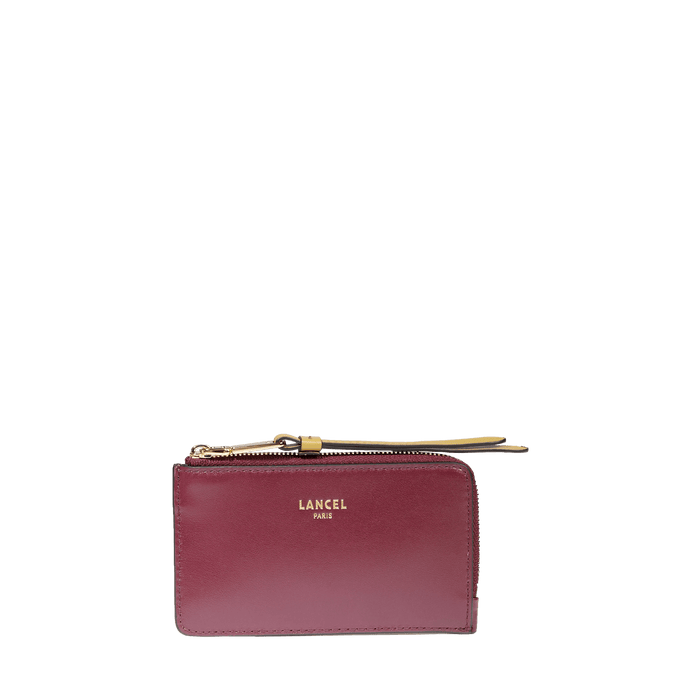 lancel PORTE-CARTES ZIPPE ORIGAMI DE LANCEL