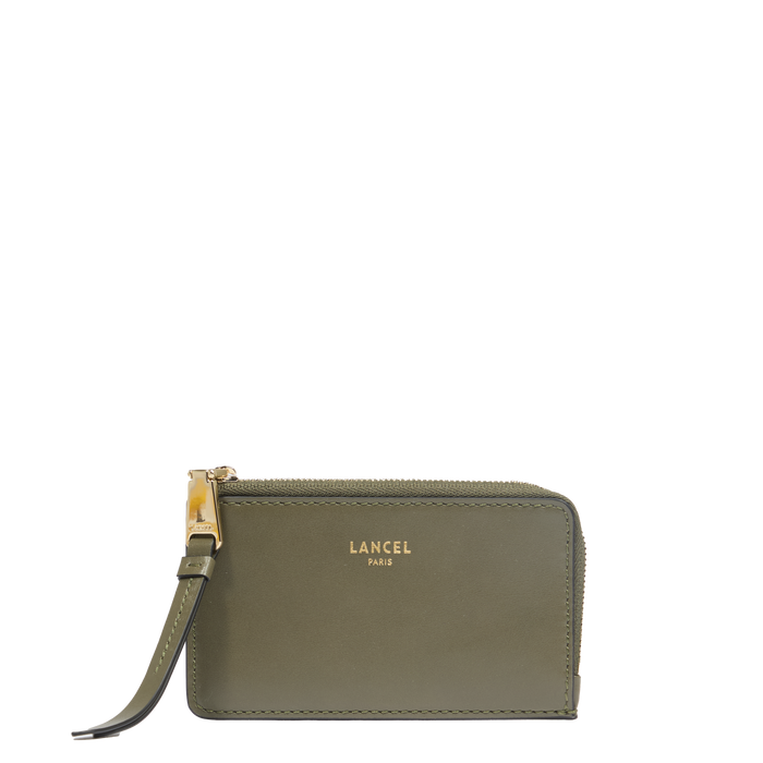 lancel PORTE-CARTES ZIPPE ORIGAMI DE LANCEL