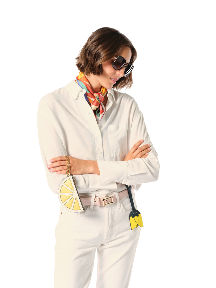 Lancel PORTE-CLES CLOCHE-CLES TULIPE TUTTI FLEURI