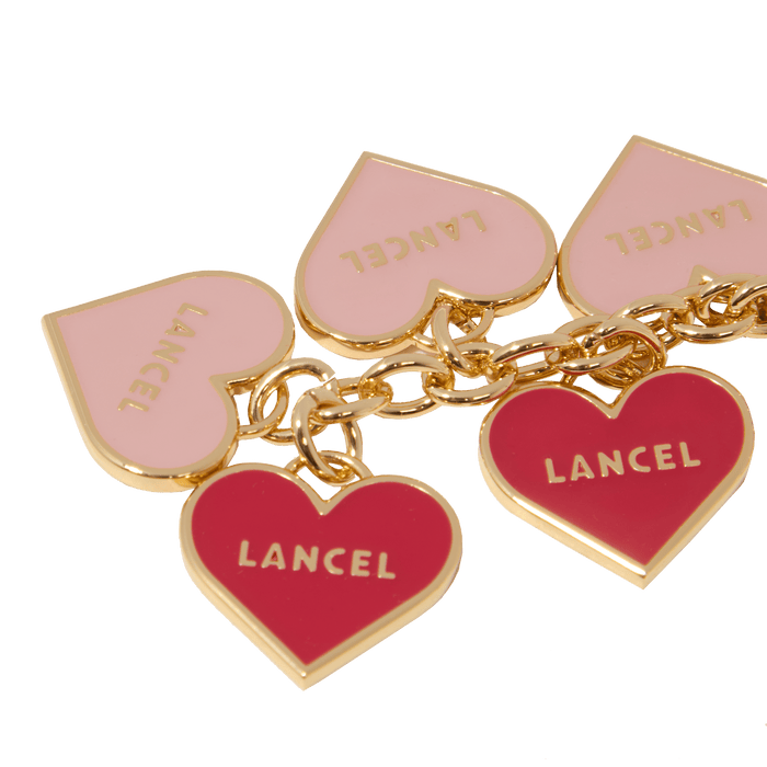 Lancel PORTE-CLES MULTI CŒURS CHARMS DE LANCEL