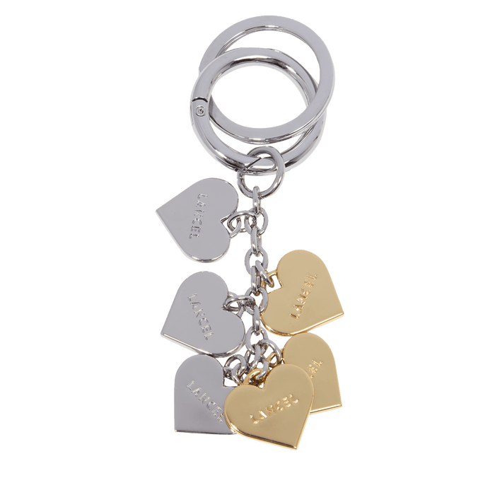 Lancel PORTE-CLES MULTI CŒURS CHARMS DE LANCEL
