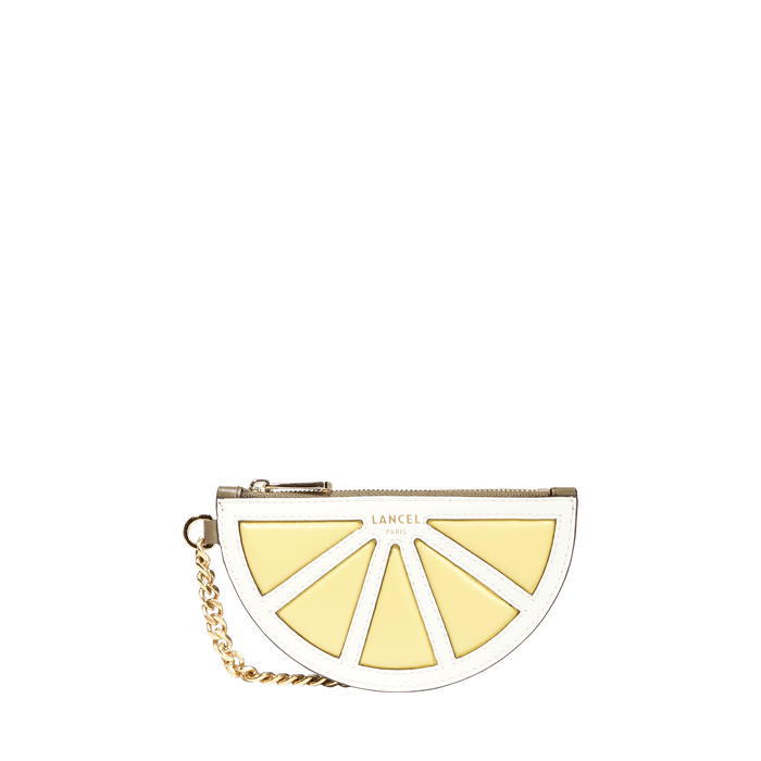 lancel PORTE-MONNAIE CITRON TUTTI FRUTTI