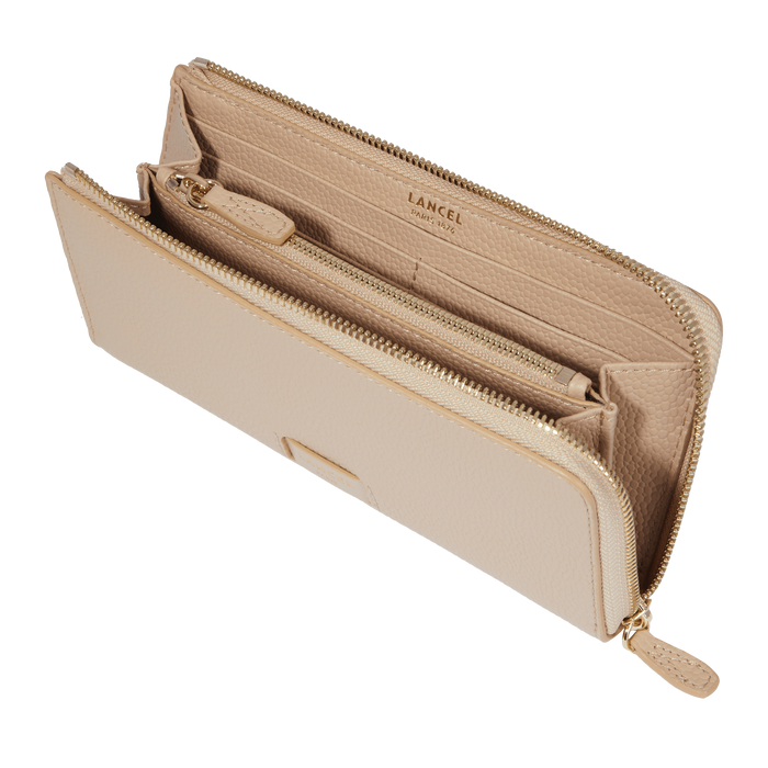 Lancel Portefeuille Slim Zippé Ninon De Lancel