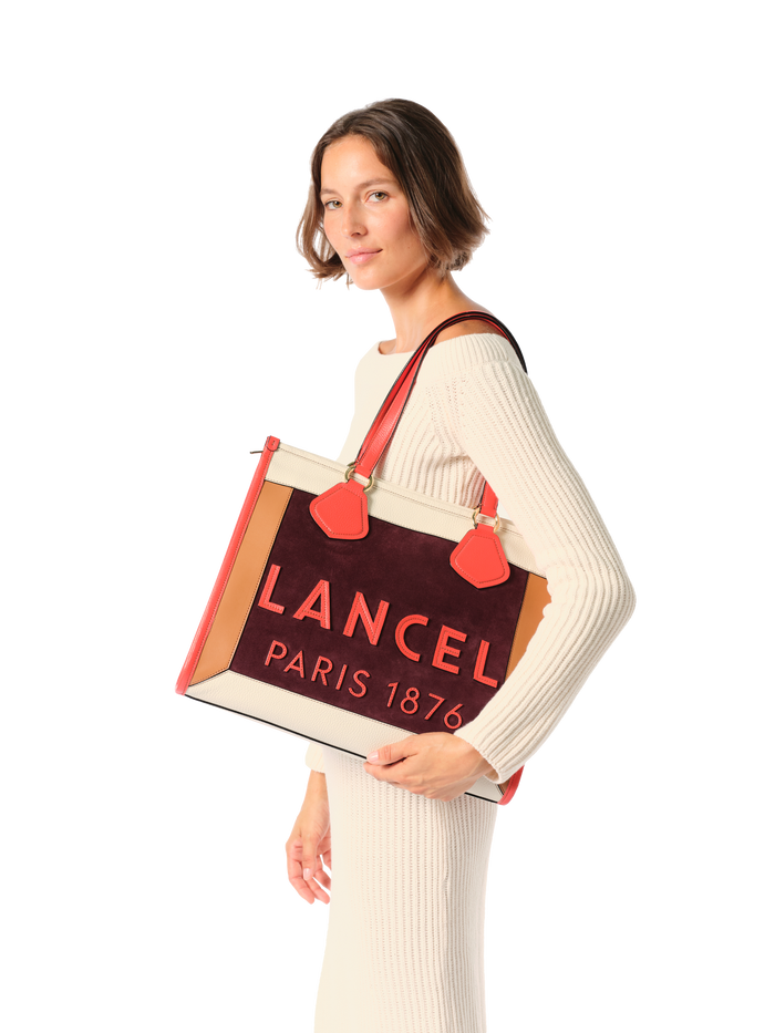 Lancel Sac Cabas Zippe L LANCEL TOTE