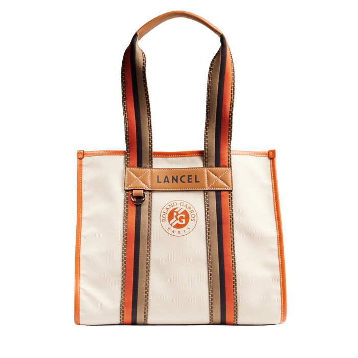 lancel SAC CABAS ZIPPE LANCEL x ROLAND GARROS