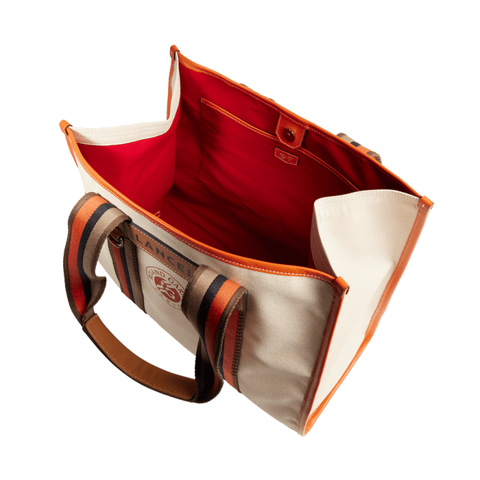 Lancel SAC CABAS ZIPPE LANCEL X ROLAND GARROS