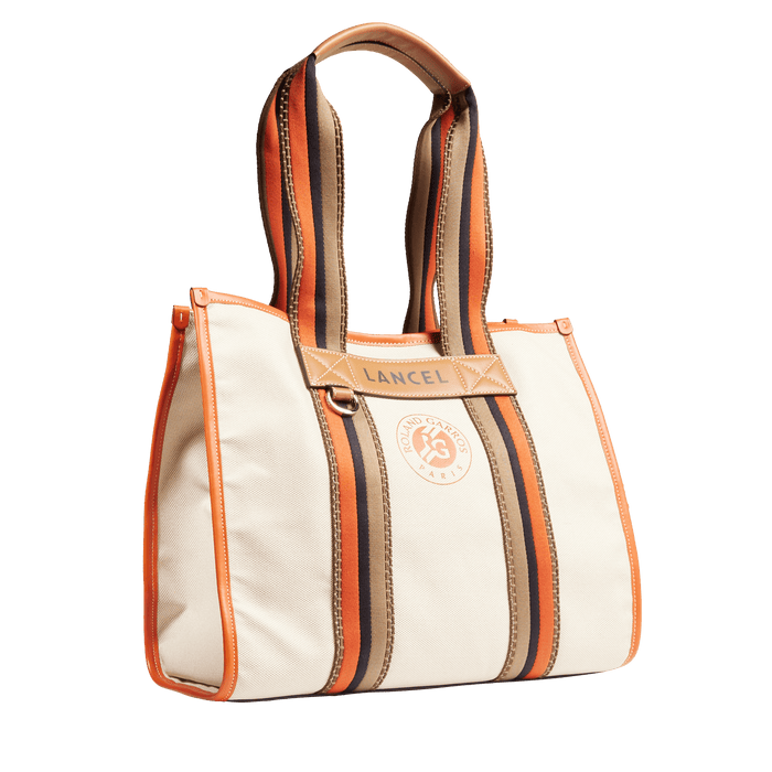 Lancel SAC CABAS ZIPPE LANCEL X ROLAND GARROS