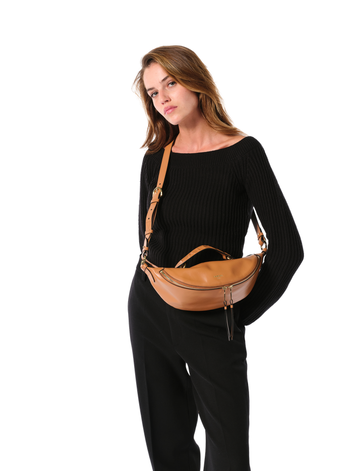 Lancel Sac Porté Croisé Zippé S Origami De Lancel