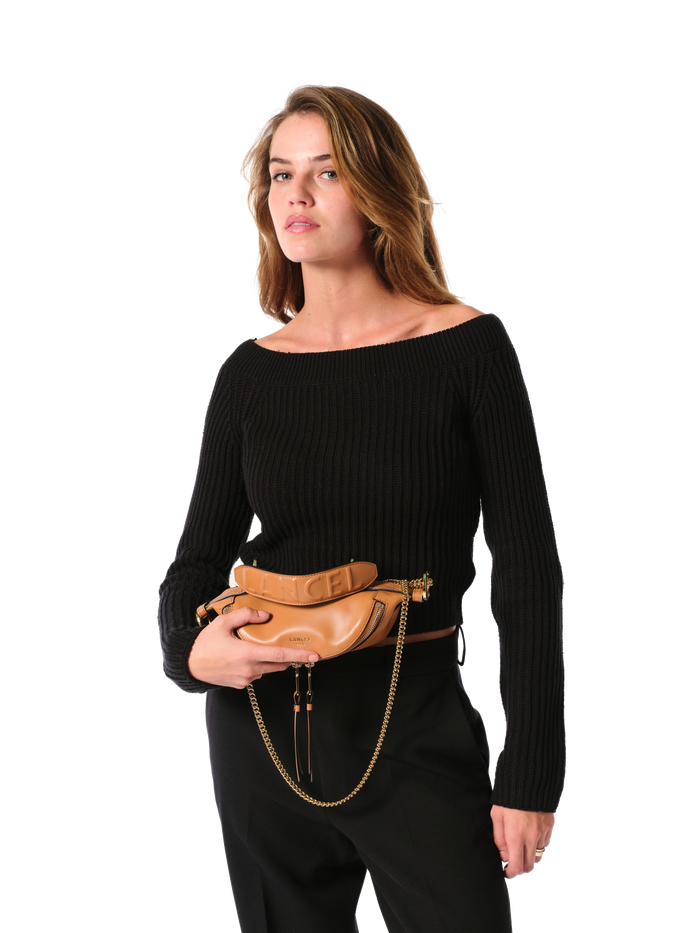 Lancel Mini Sac Porté Croisé Zippé Origami De Lancel