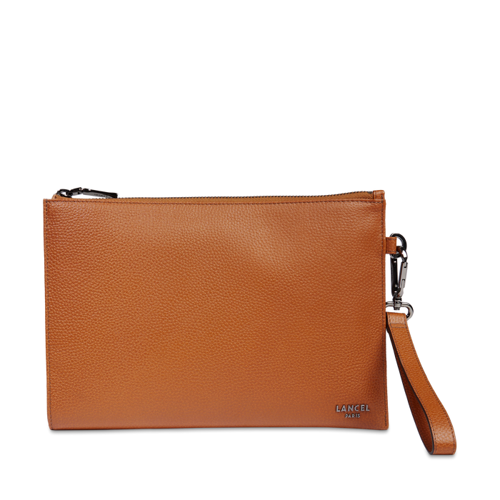 lancel POCHETTE ZIPPEE IPAD MINI AVEC DRAGONNE COME DE LANCEL