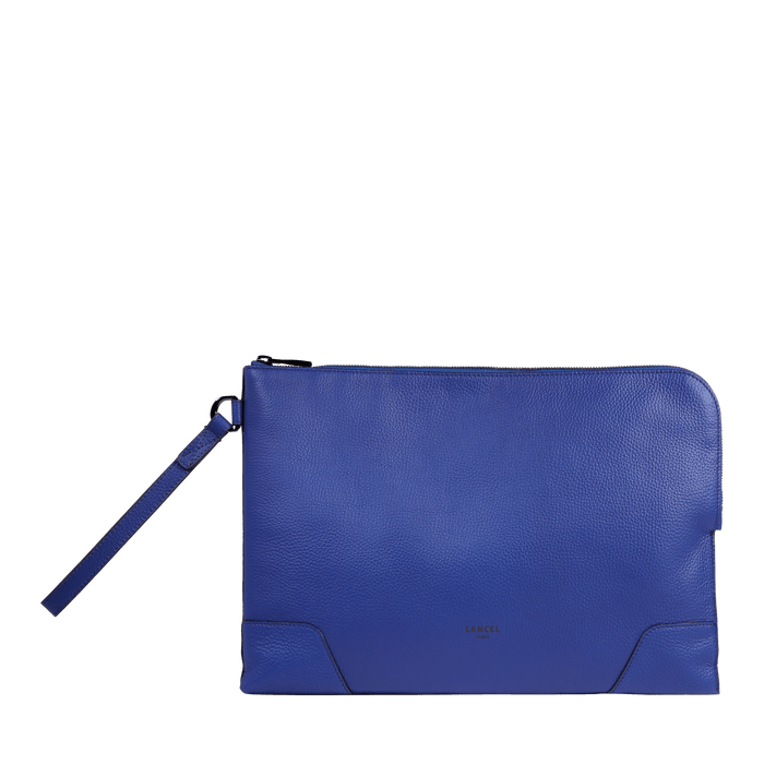 lancel POCHETTE ZIPPEE L AVEC DRAGONNE CHARLIE DE LANCEL