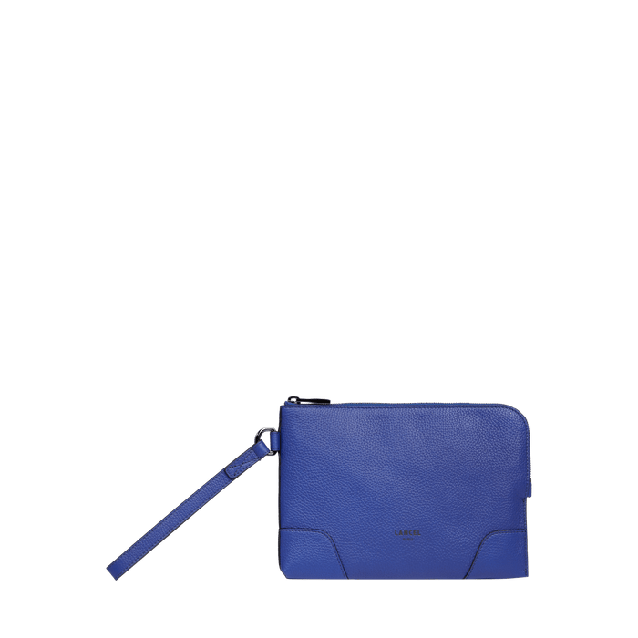 lancel POCHETTE ZIPPEE S AVEC DRAGONNE CHARLIE DE LANCEL