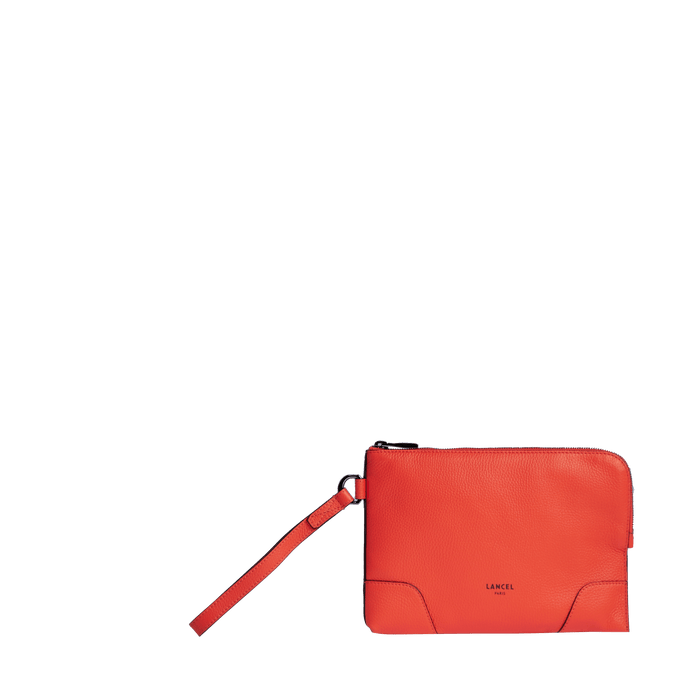 lancel POCHETTE ZIPPEE S AVEC DRAGONNE CHARLIE DE LANCEL