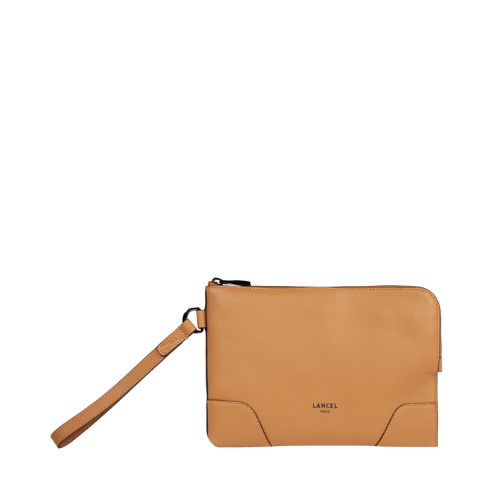 lancel POCHETTE ZIPPEE S AVEC DRAGONNE CHARLIE DE LANCEL