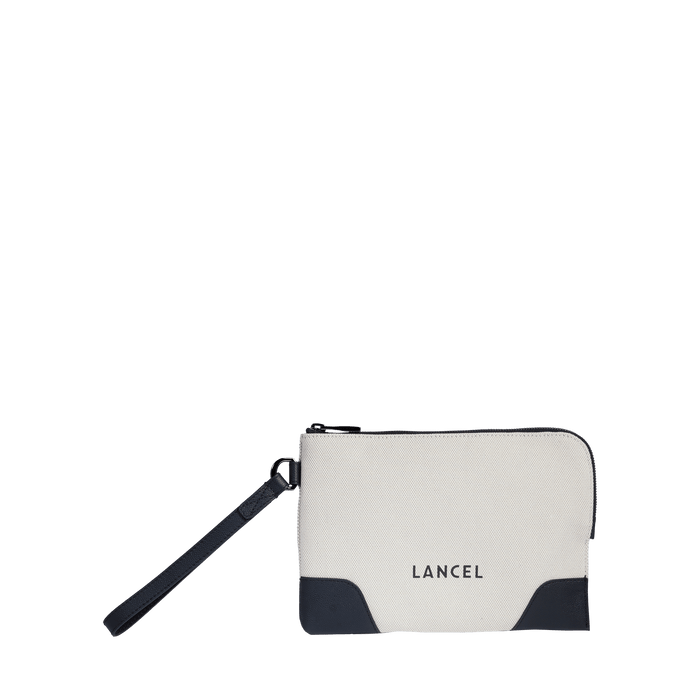 lancel POCHETTE ZIPPEE S AVEC DRAGONNE ESCAPADE DE LANCEL