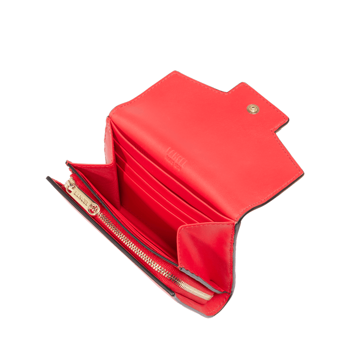 Lancel Portefeuille Rectangulaire Compact Rabat Angèle De Lancel