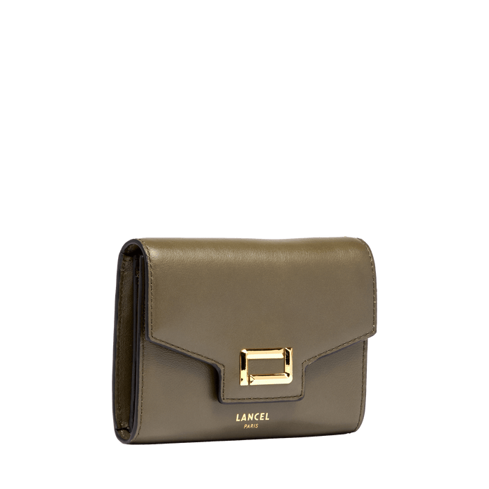 Lancel Portefeuille Rectangulaire Compact Rabat Angèle De Lancel