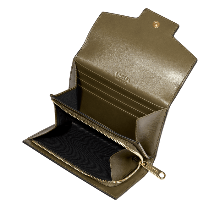 Lancel Portefeuille Rectangulaire Compact Rabat Angèle De Lancel