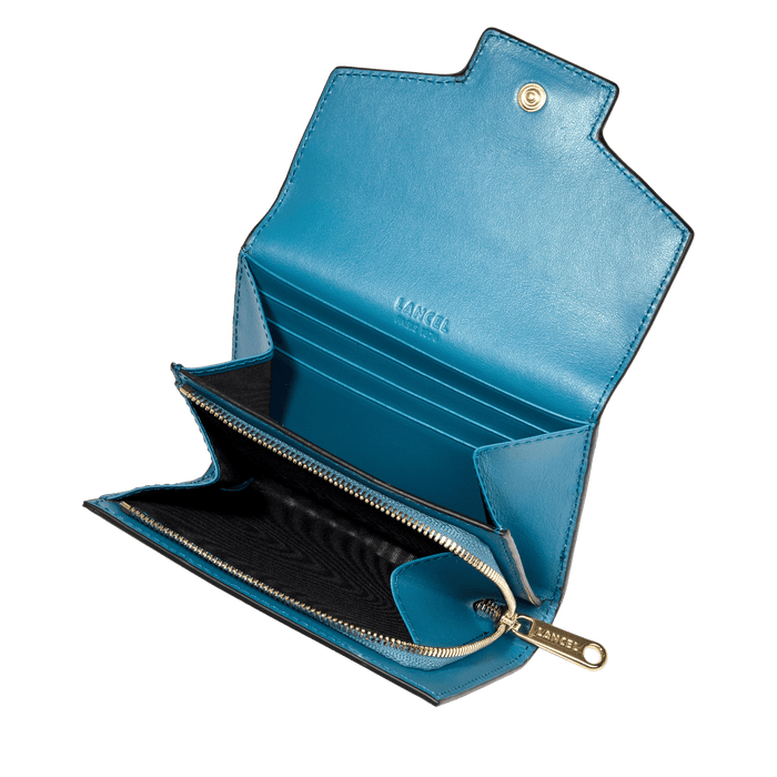 Lancel Portefeuille Rectangulaire Compact Rabat Angèle De Lancel