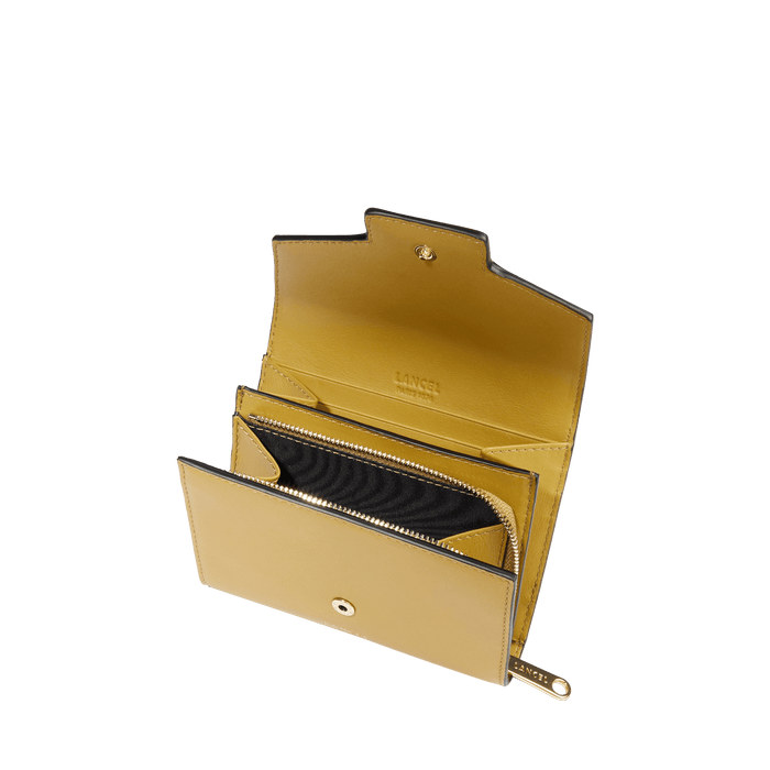 Lancel PORTEFEUILLE RECTANGULAIRE COMPACT RABAT ANGELE DE LANCEL