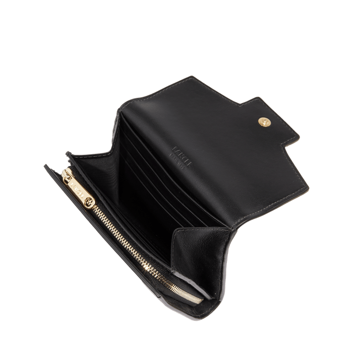 Lancel Portefeuille Rectangulaire Compact Rabat Angèle De Lancel