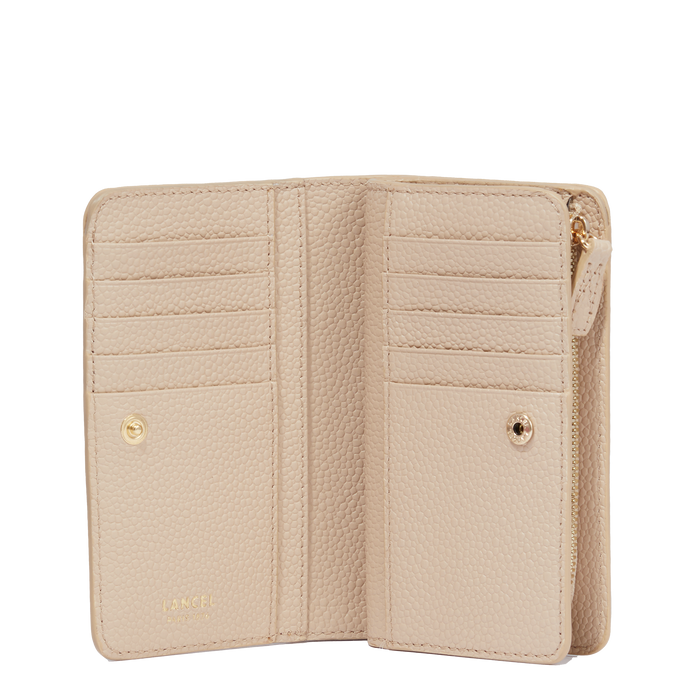Lancel Portefeuille Rectangulaire Compact Zippé Ninon De Lancel