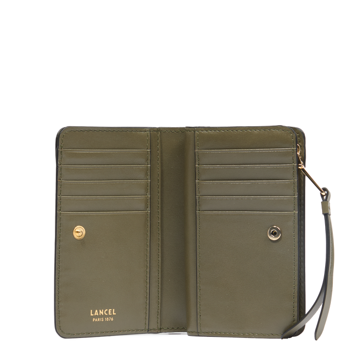 Lancel PORTEFEUILLE RECTANGULAIRE COMPACT ZIPPE ORIGAMI DE LANCEL