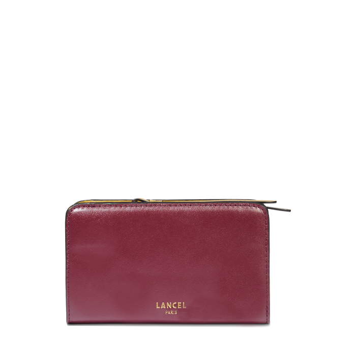 lancel PORTEFEUILLE RECTANGULAIRE COMPACT ZIPPE ORIGAMI DE LANCEL