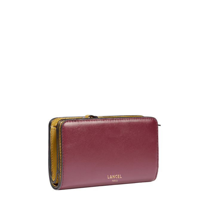 Lancel PORTEFEUILLE RECTANGULAIRE COMPACT ZIPPE ORIGAMI DE LANCEL