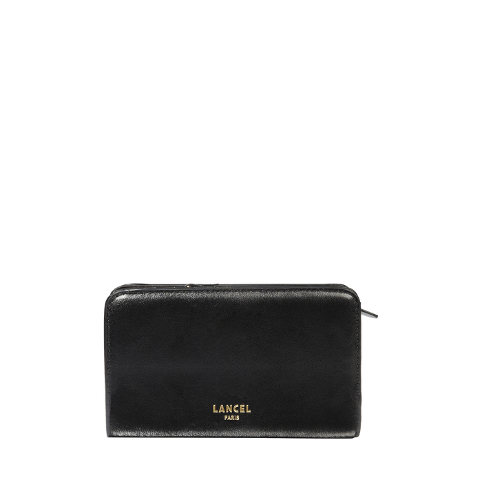 lancel PORTEFEUILLE RECTANGULAIRE COMPACT ZIPPE ORIGAMI DE LANCEL