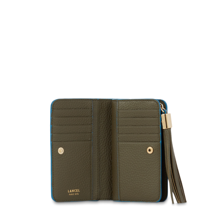 Lancel Portefeuille Rectangulaire Compact Zippé Premier Flirt De Lancel