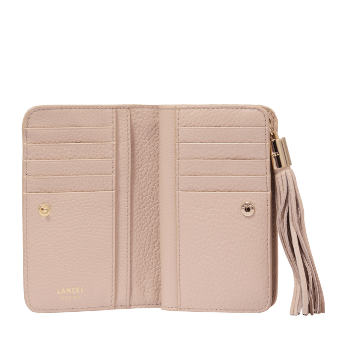 Lancel Portefeuille Rectangulaire Compact Zippé Premier Flirt De Lancel