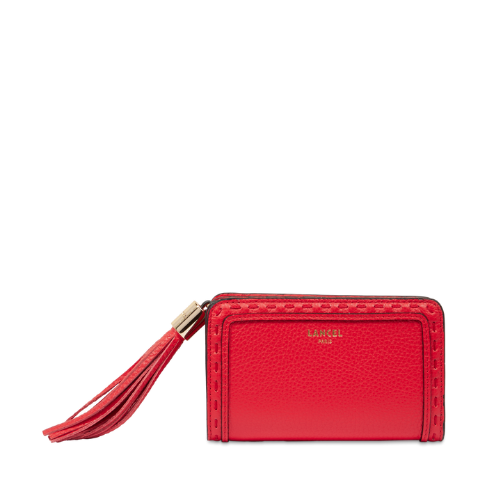 lancel Portefeuille rectangulaire compact zippé Premier Flirt de Lancel