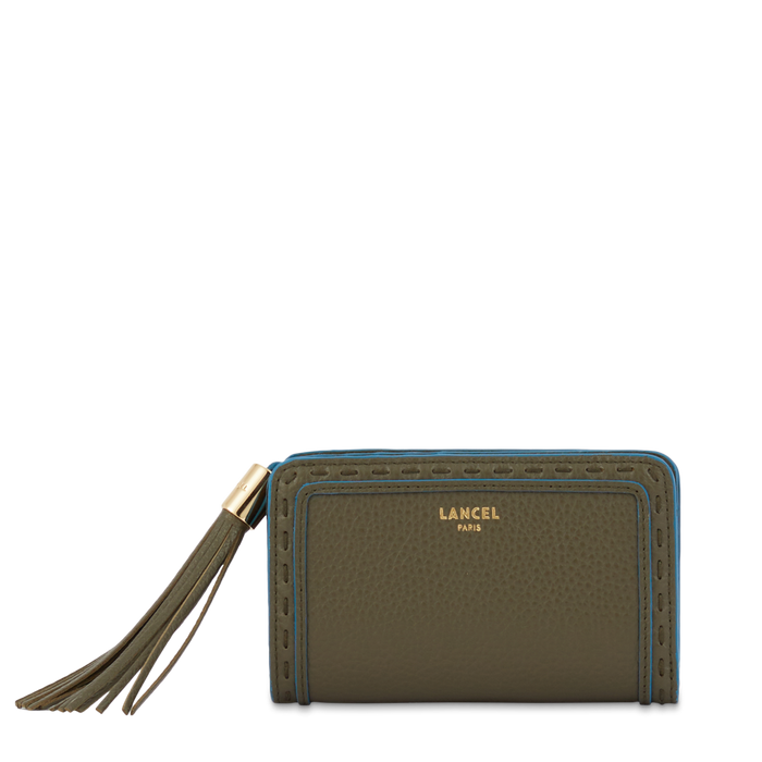 lancel Portefeuille rectangulaire compact zippé Premier Flirt de Lancel