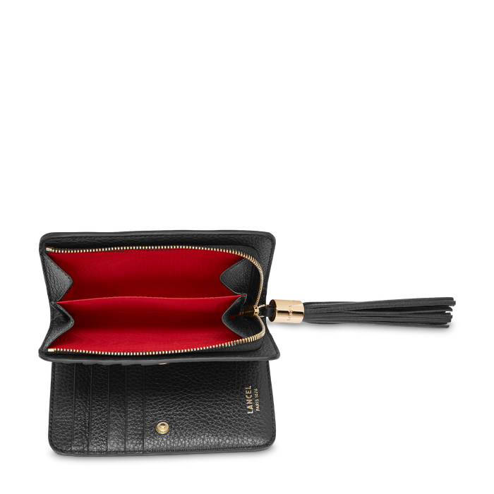 Lancel Portefeuille Rectangulaire Compact Zippé Premier Flirt De Lancel