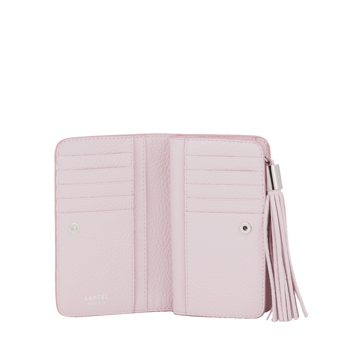 Lancel Portefeuille Rectangulaire Compact Zippé Premier Flirt De Lancel