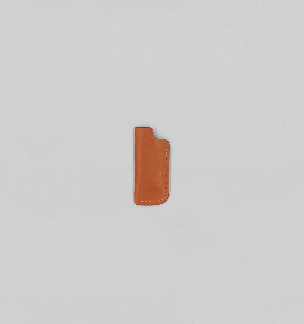 laperruque Étui à BriquetCuir de Gant de Baseball Japonais Rouge Terre Cuite