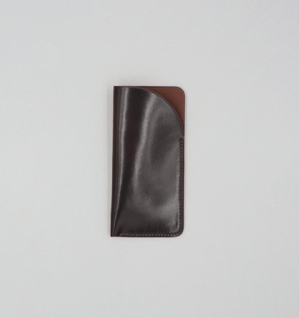 laperruque Étui à LunettesCordovan Bordeaux