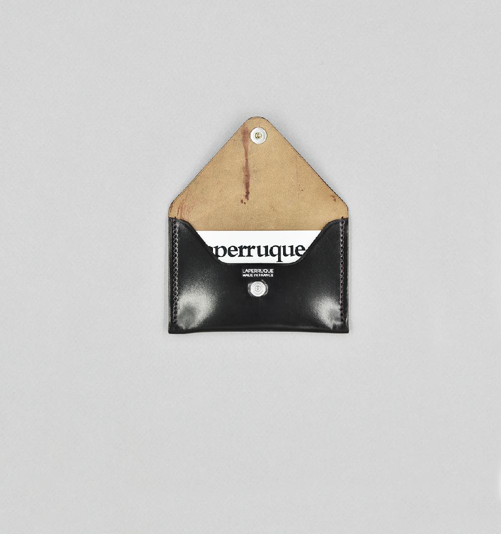 Laperruque Porte-Cartes EnveloppeCordovan Bordeaux