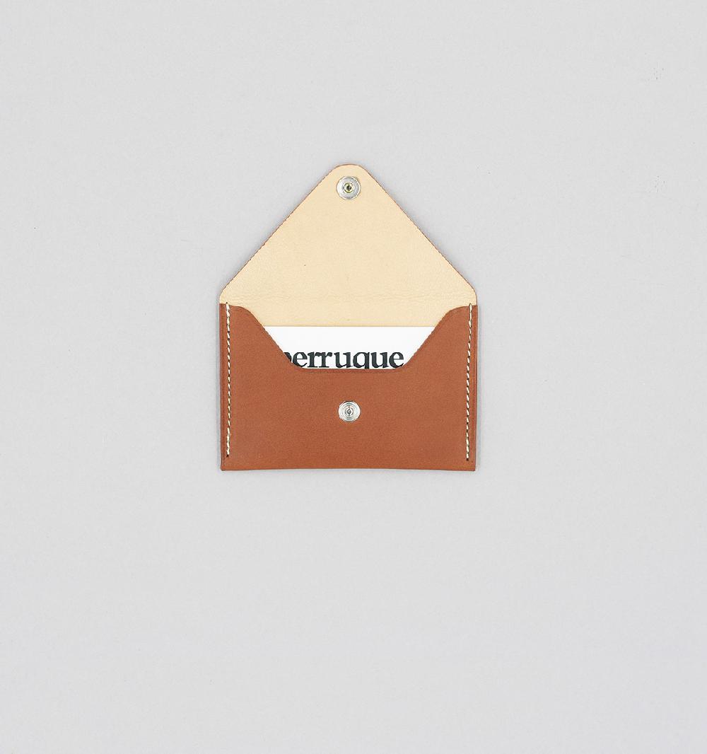 Laperruque Porte-Cartes EnveloppeVeau Baranil Gold