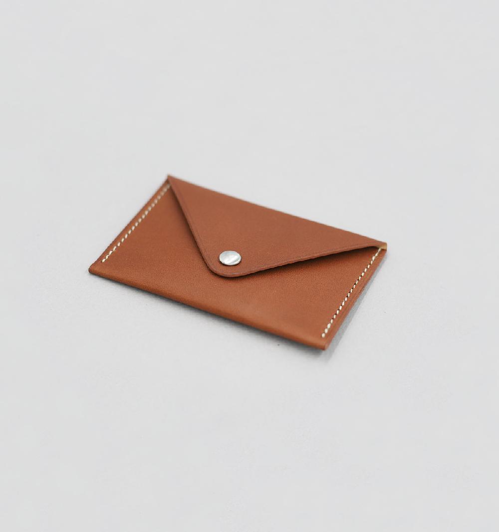 Laperruque Porte-Cartes EnveloppeVeau Baranil Gold
