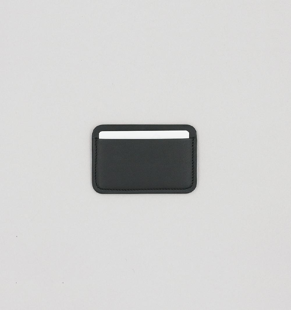 Laperruque Porte-CartesVeau à Double Tannage Noir