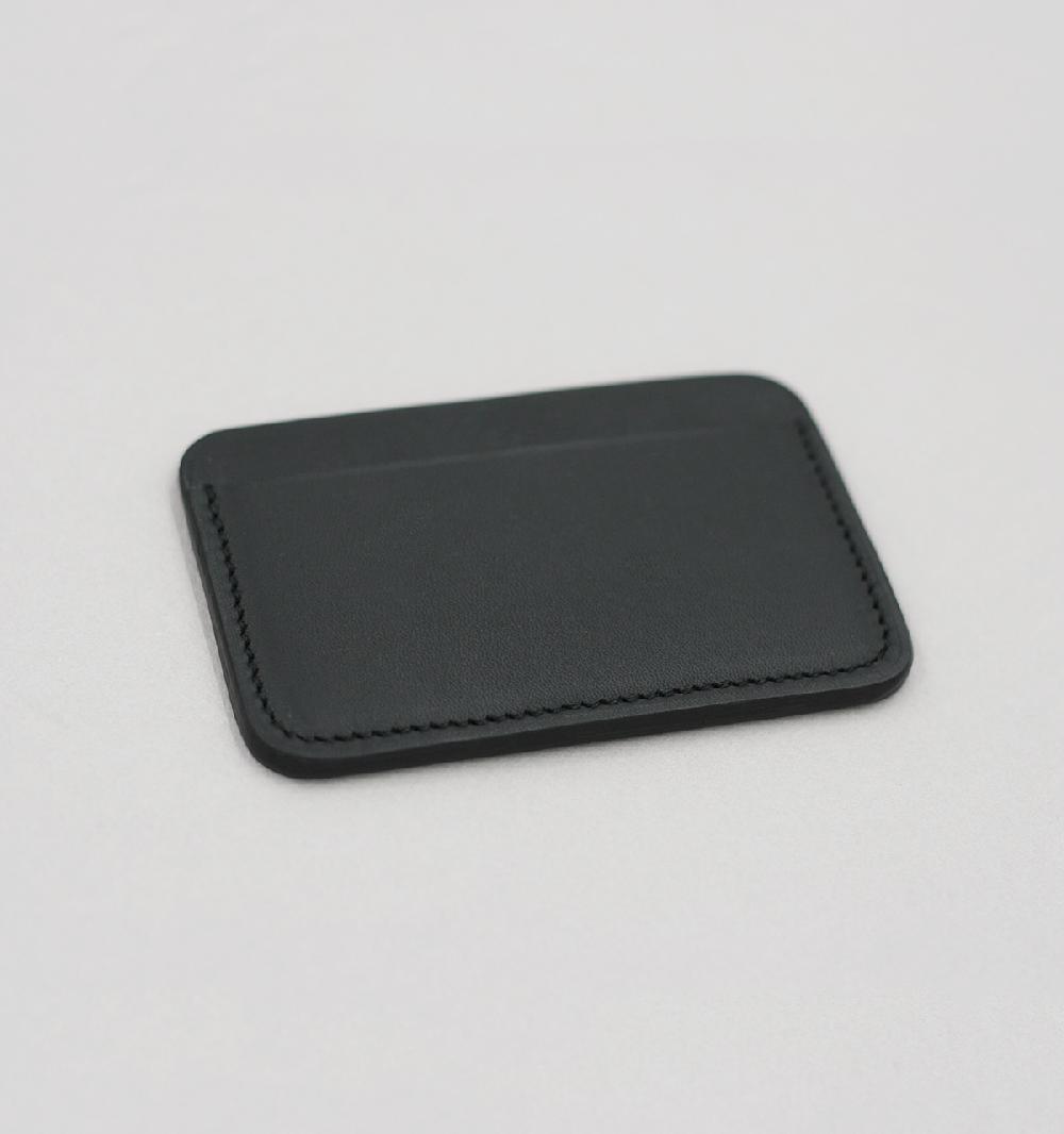 Laperruque Porte-CartesVeau à Double Tannage Noir