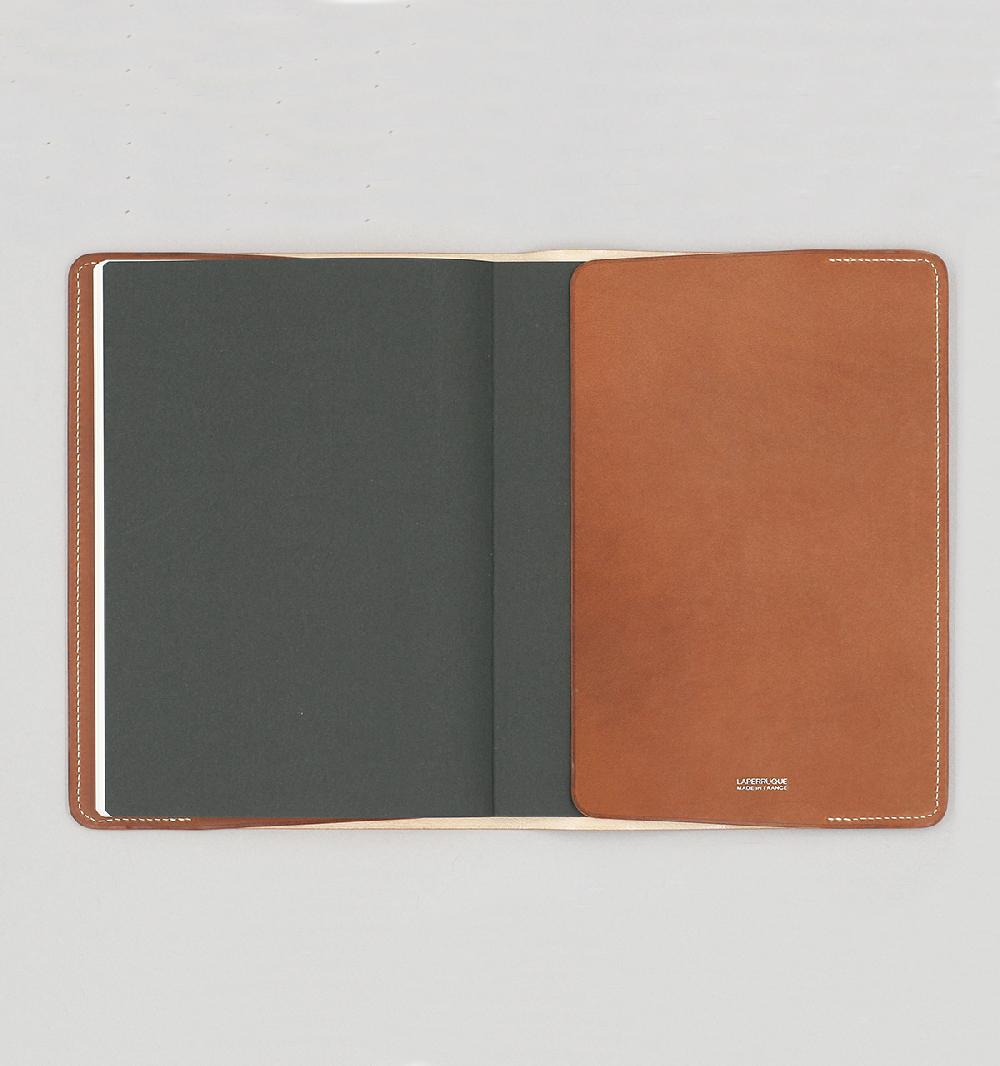 Laperruque Protège-Cahier A5Veau Baranil Gold