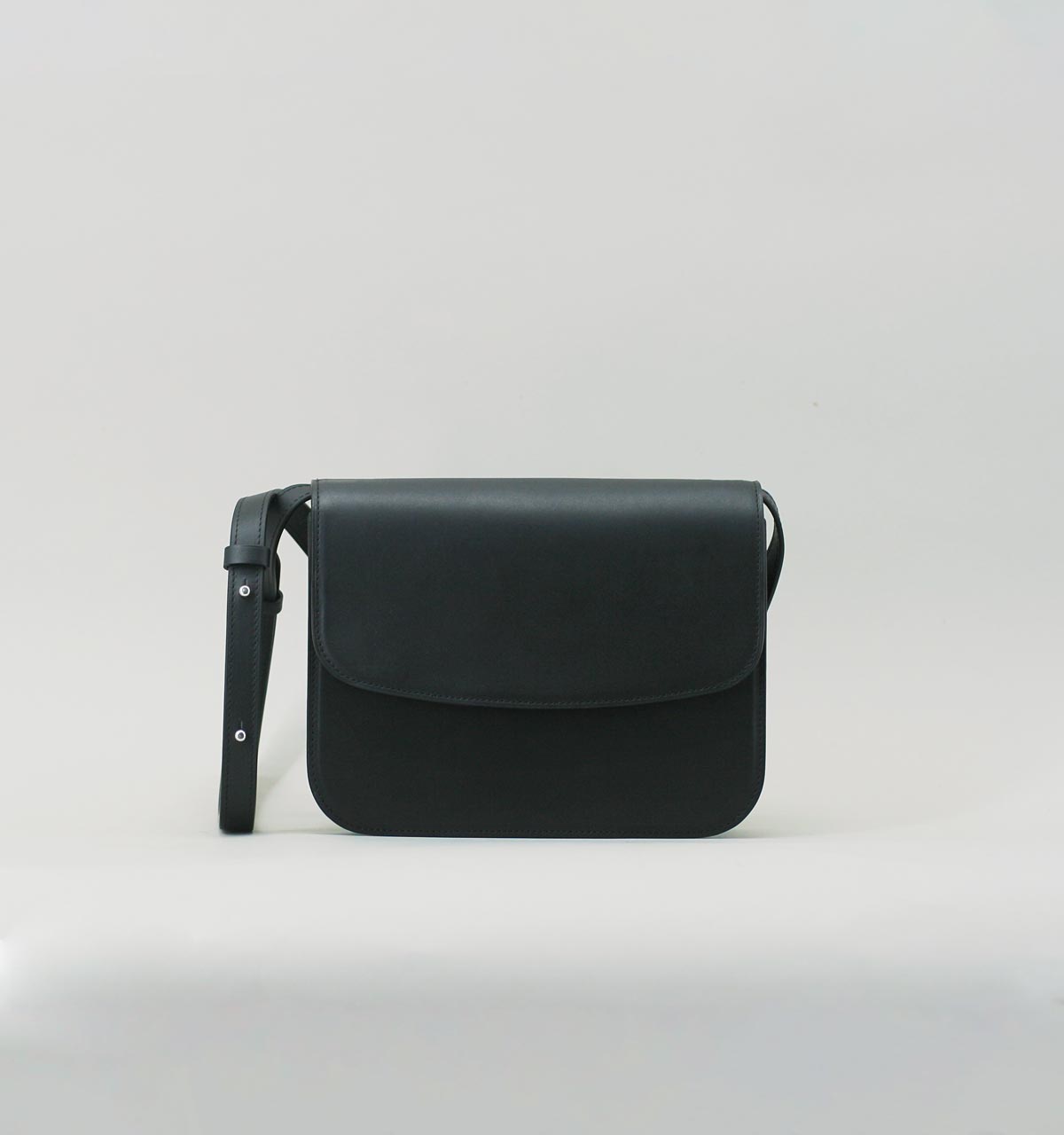 laperruque Sac à RabatVeau à Double Tannage Noir