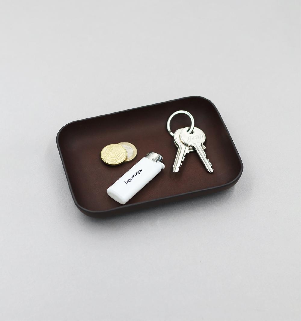 Laperruque Vide-Poche Moulé A6Veau Végétal Ébène