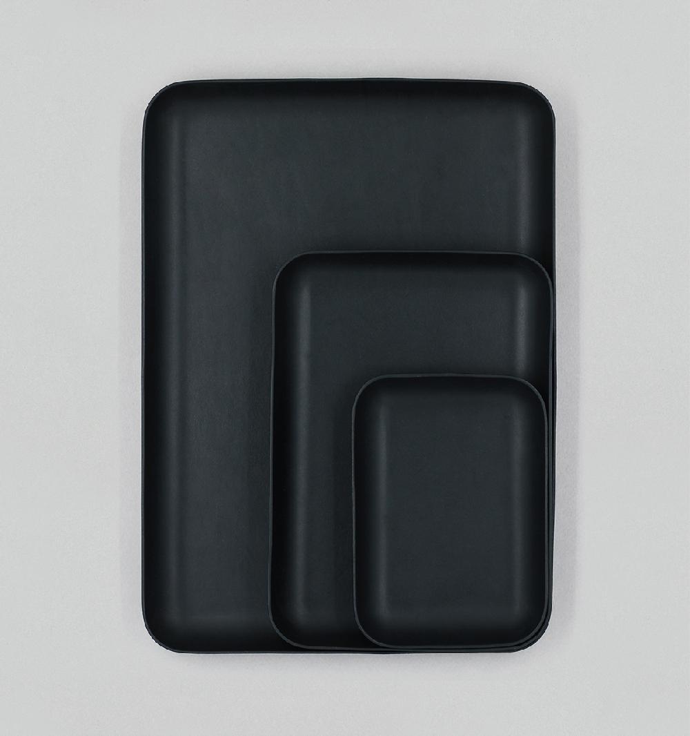 Laperruque Vide-Poche Moulé A6Veau Végétal Noir