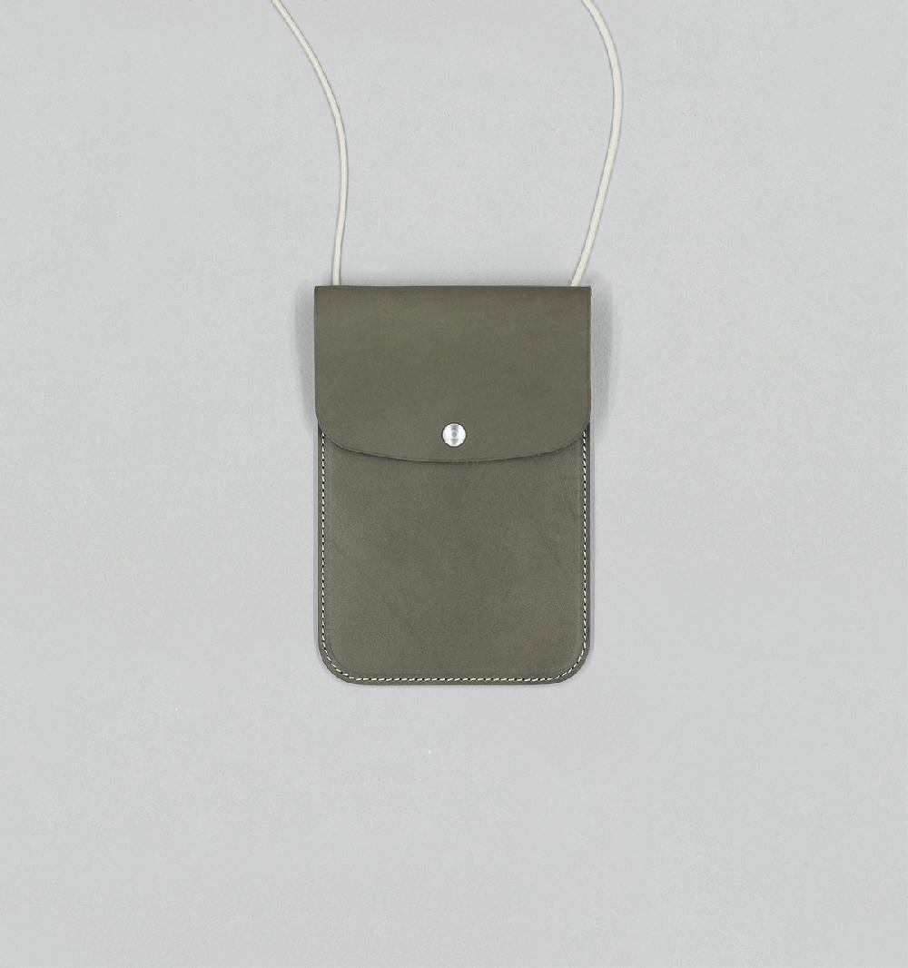 laperruque Pochette Tour de CouVeau Végétal Vert Plomb